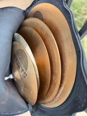 Sabian B8 + Han Chi China 14/16/20" Drum Cymbal Set Hi-Hat/Crash/Ride